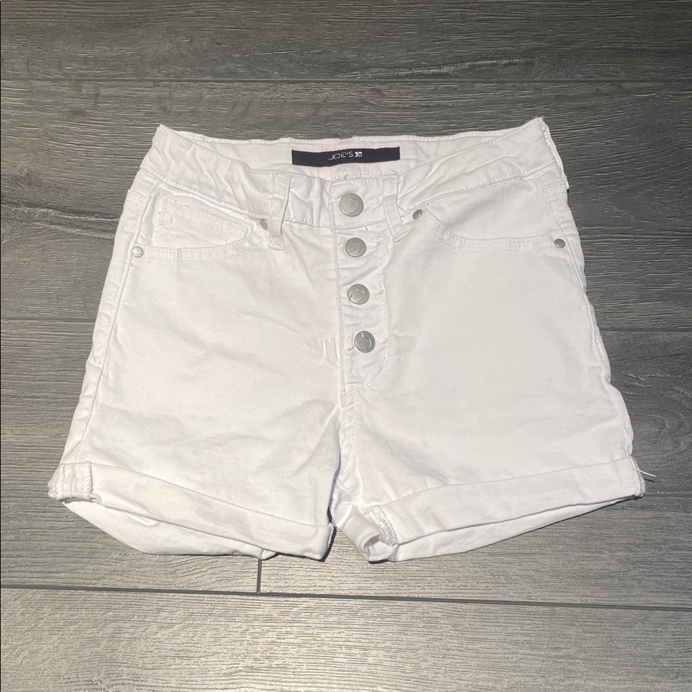 Joe’s Jeans  White Denim Girls Shorts